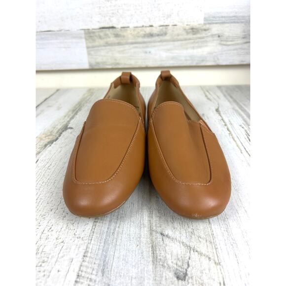 Talbots Women’s 10 Jessie Gore Nappa Leather Slip-On Driving casual Loafers New - Picture 3 of 7